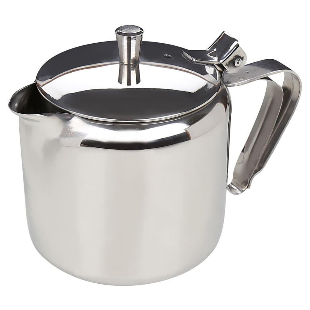 Stainless Steel Tea Serving Pot with Handle, Medium 750ml