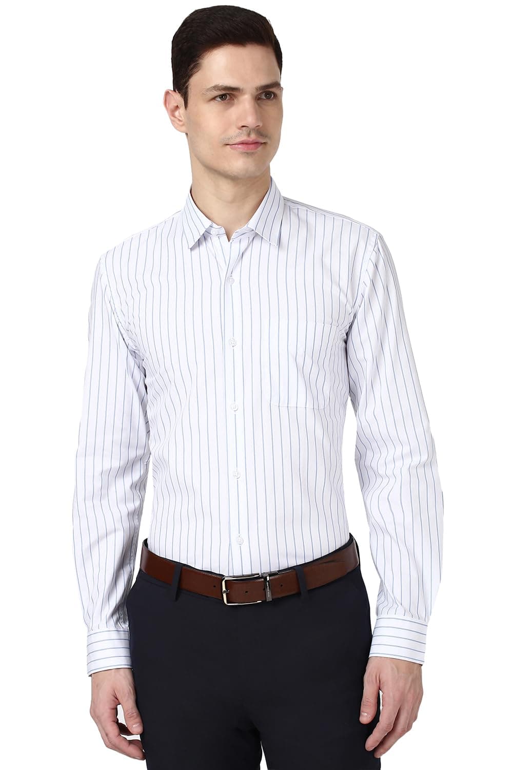 Peter England Men's Regular Fit Shirt