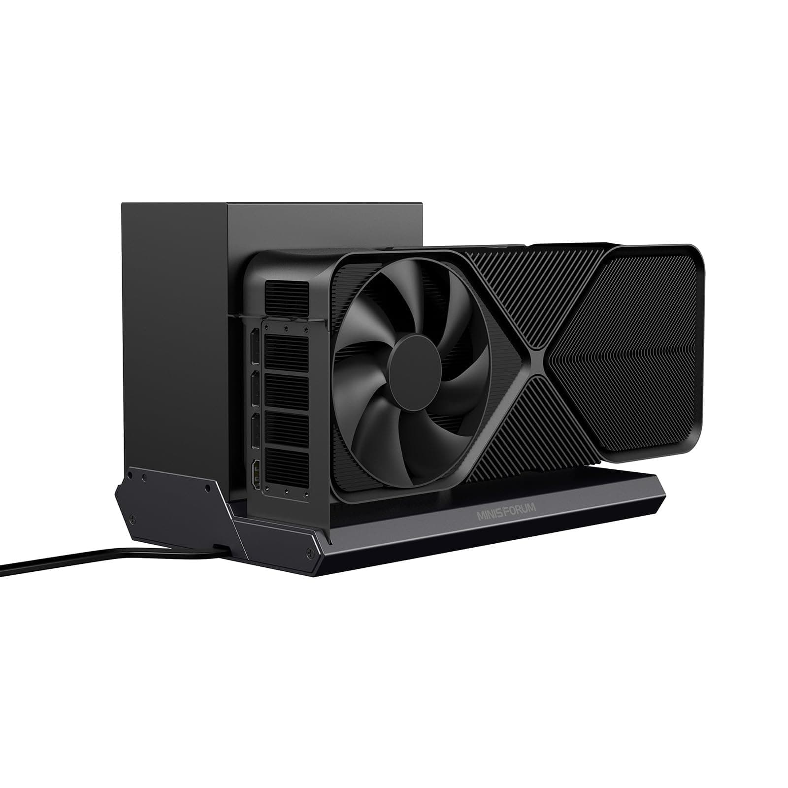 MINISFORUM DEG1 eGPU Dock, External GPU Docking Station for RTX 4090, AMD RX 7900 XTX, eGPU Enclosure Graphics Card Extension Support ATX/SFX Standard Power, Oculink Expansion Graphics Docking Station