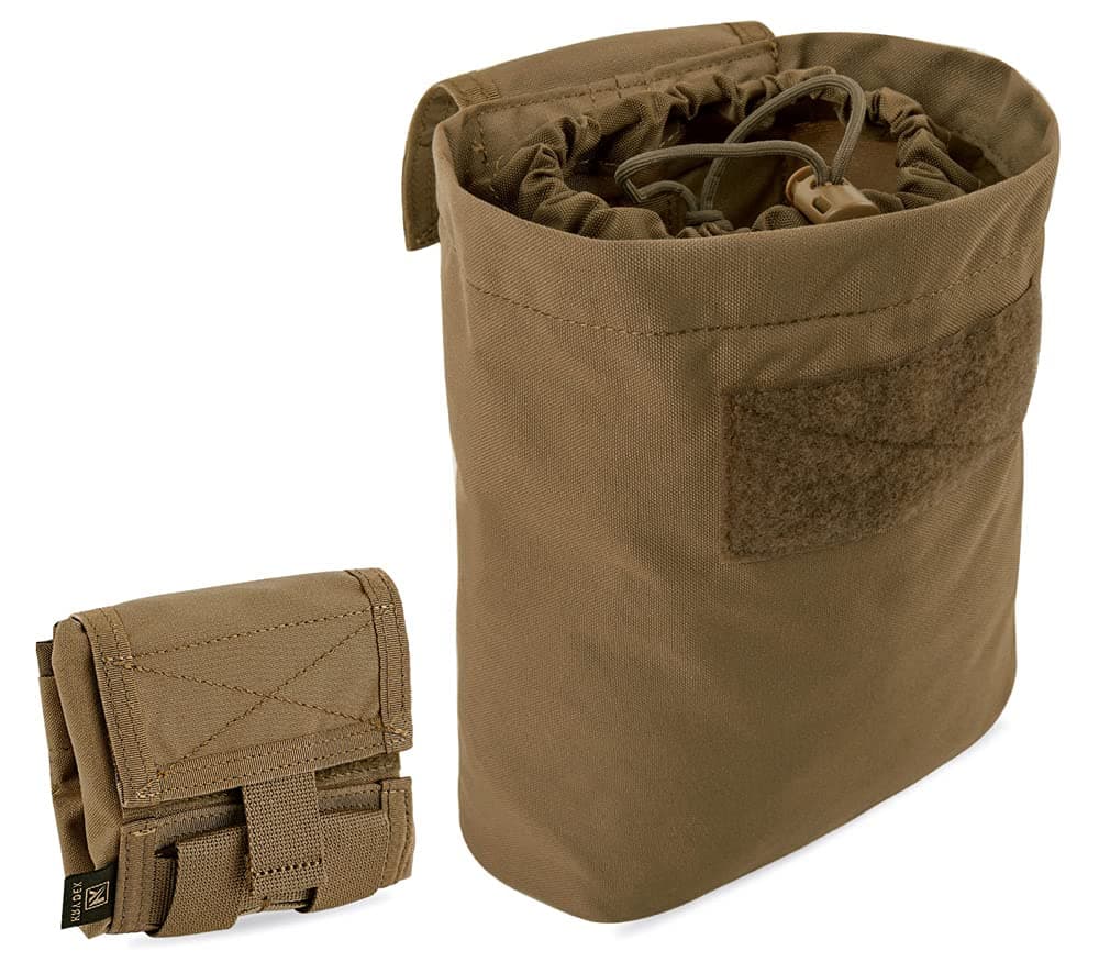 Molle Dump Pouch Roll-Up Drawstring Magazine Utility Pouch Folding Dump Bag