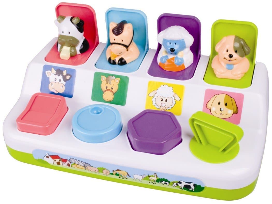 Popup Farm Animals Playset