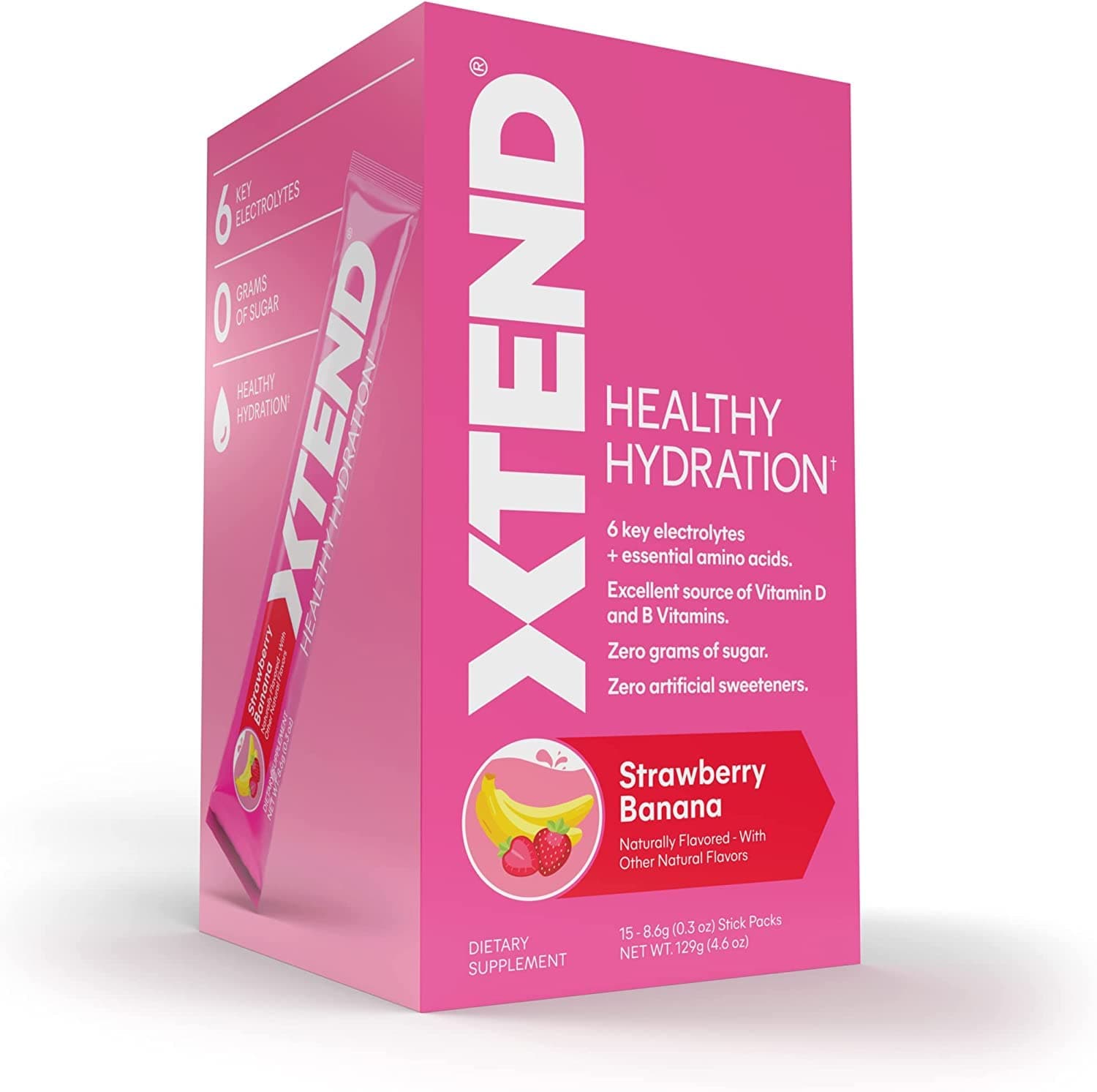 XTENDHydration 1 Serv - 15pk Strawberry Banana
