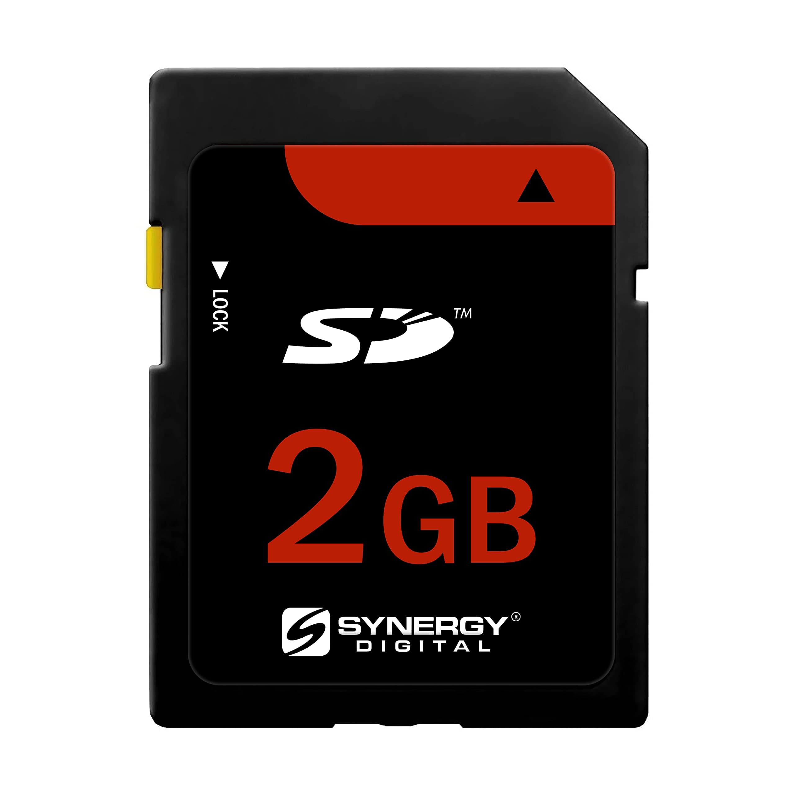 Transcend 2 GB SD Flash Memory Card (TS2GSDC) 2GB SD Memory Card, Transcend Secure Digital Memory