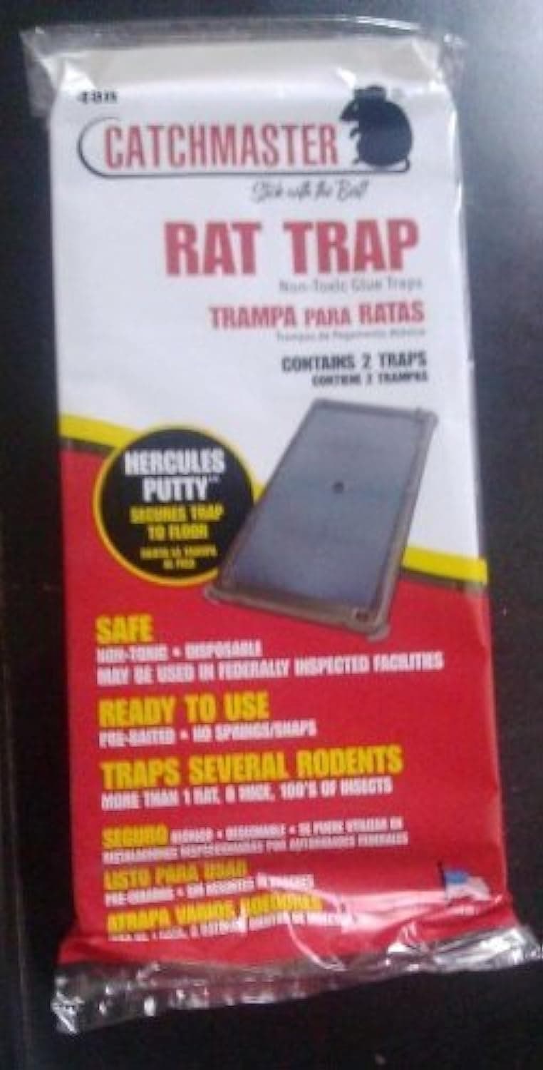 CatchmasterRat Glue Boards - Glue Tray 48R - 2 Pack