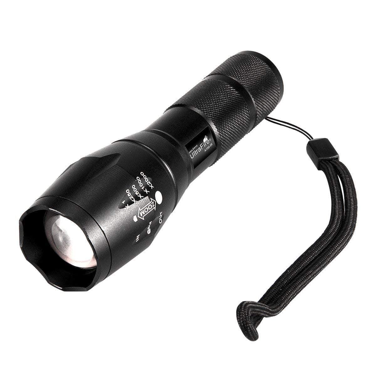 ULTRAFIRE IR Illuminator Flashlight, 850nm Focus Adjustable IR Led Flashlight Infrared Light Torch for Night Vision, Coyote Fox Predator Hunting