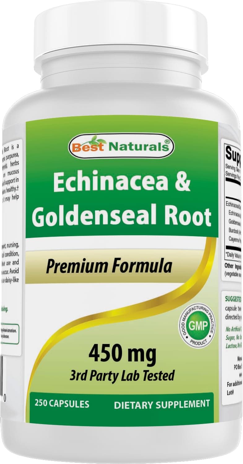 Echinacea Goldenseal 450 mg 250 Caps