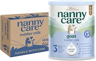 Goat Based Toddler Milk – Stage 3 (From 1-3 Years) | Baby Powder from Whole Goat Milk | Nutritionally Complete Formula for Combination or Bottle Feeding – 800g (6 Pack)