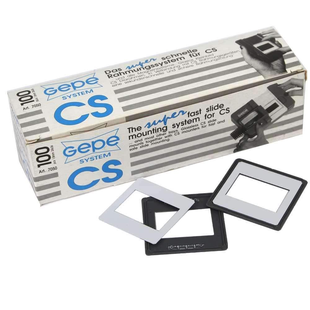 Gepe 7050 1.8mm CS System Glassless Slide Mount (Pack of 100)