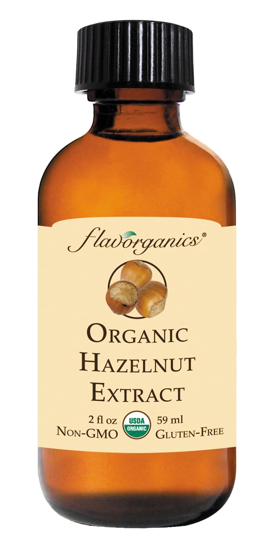Organic Extract, Hazelnut, 2 Ounce