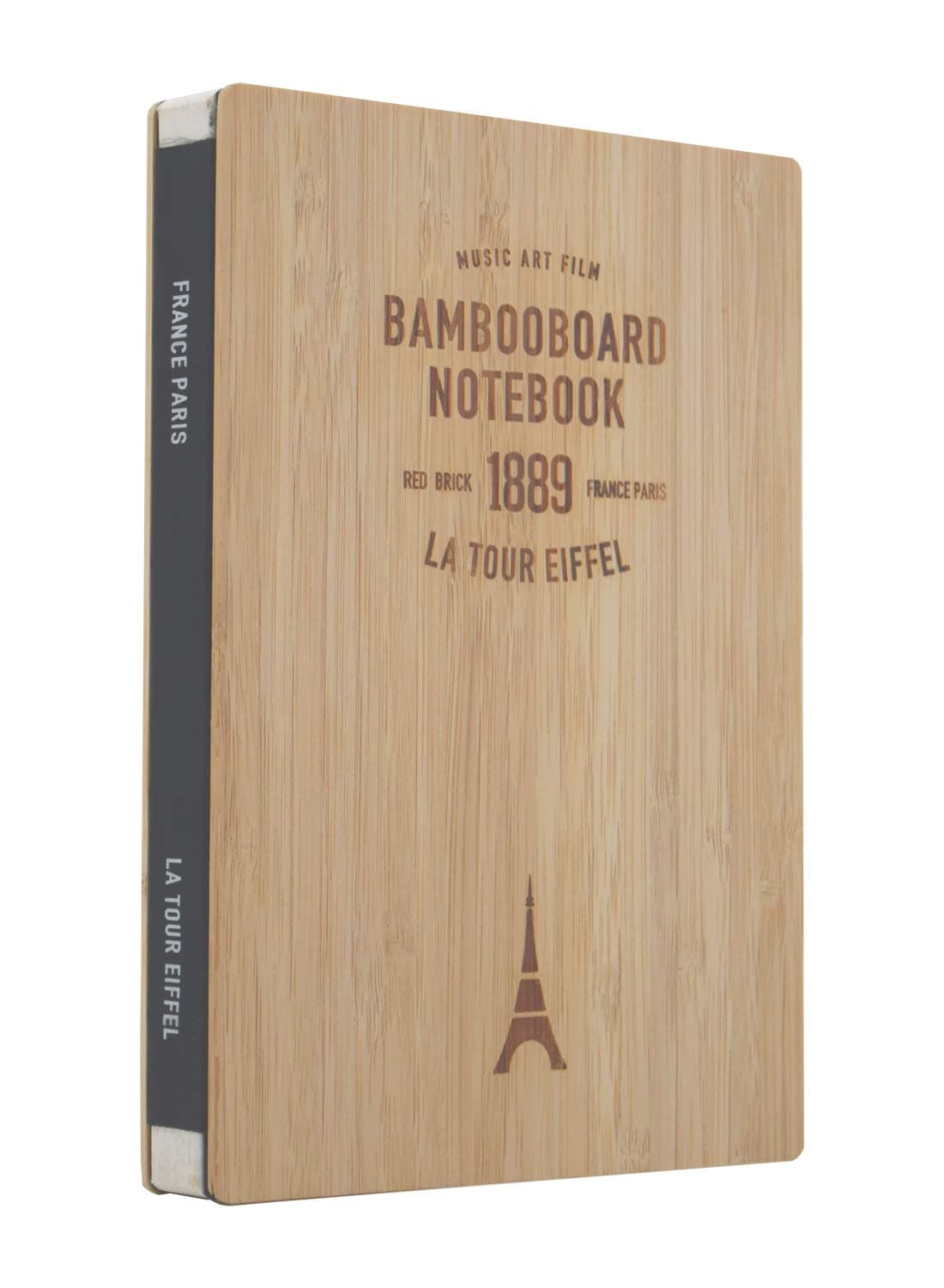 A5 Journal Notebook Original Bamboo Hardcover Writing Diary/Journals/Notebooks, Combination of Dotted, Lined, Blank and Grid for a Notebook, 256 Pages Totally