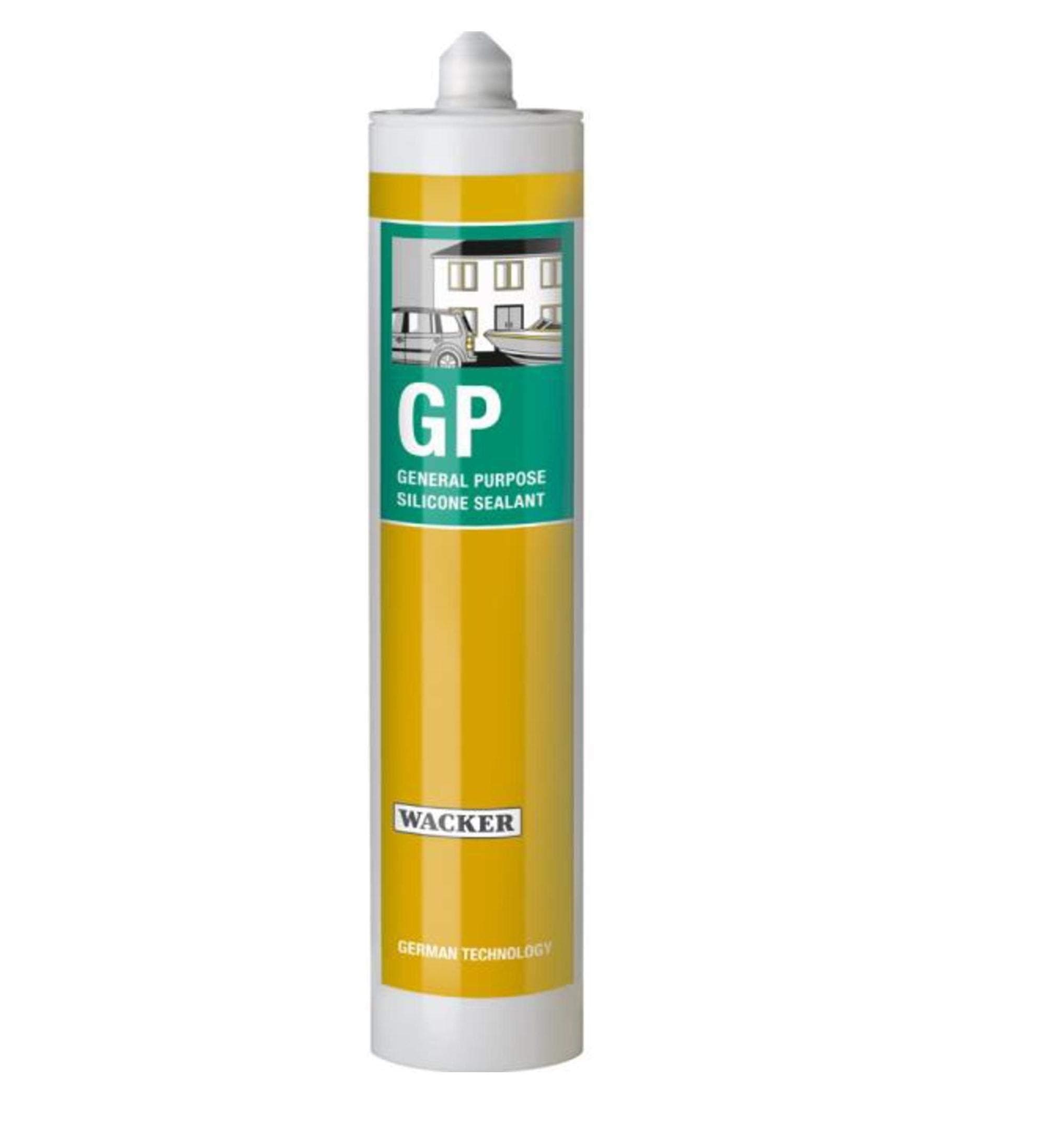 Wacker Silicone Sealant General Purpose Gp- 280ML (Grey)
