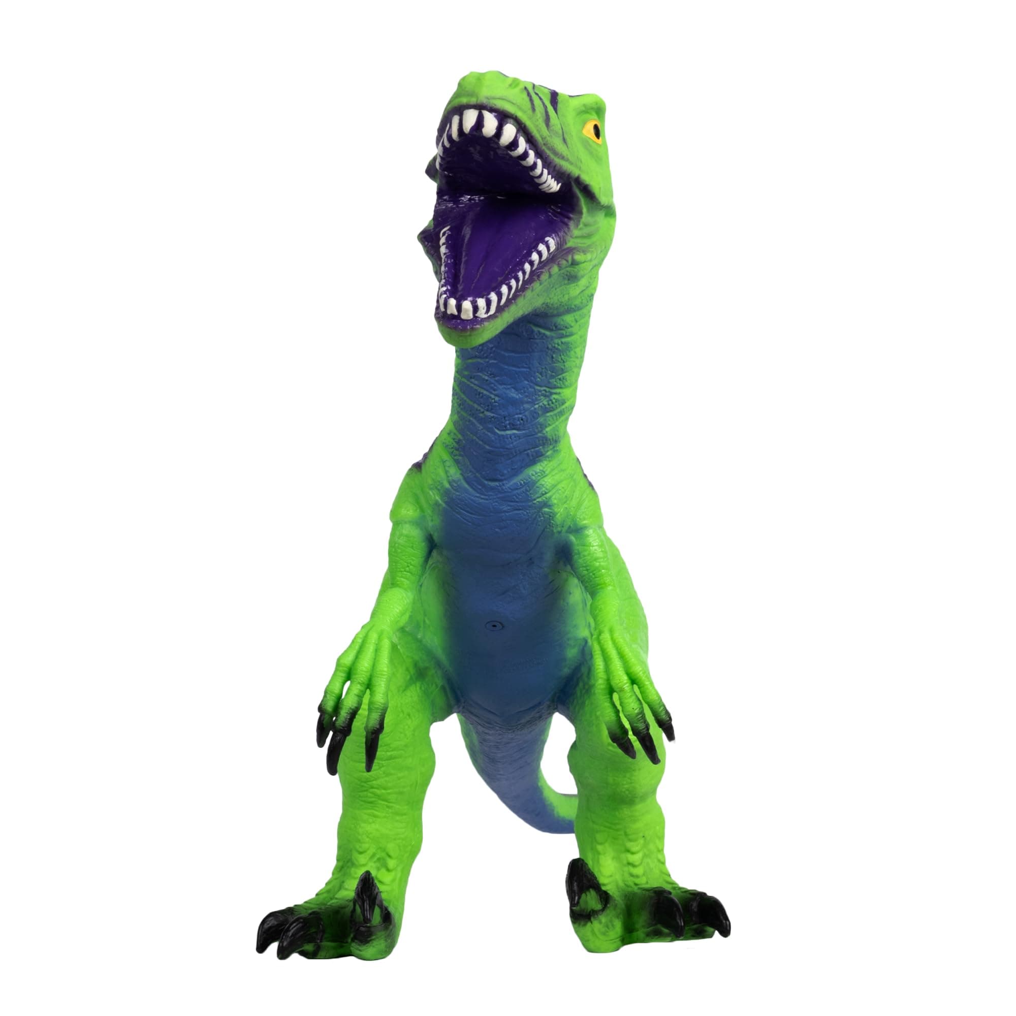 Soft Jumbo Velociraptor | Kids Play Dinosaur | Learning Through Play | Includes Dinosaur Toy and Fun Fact Card