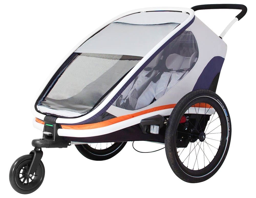Hamax Outback Bicycle Trailer White
