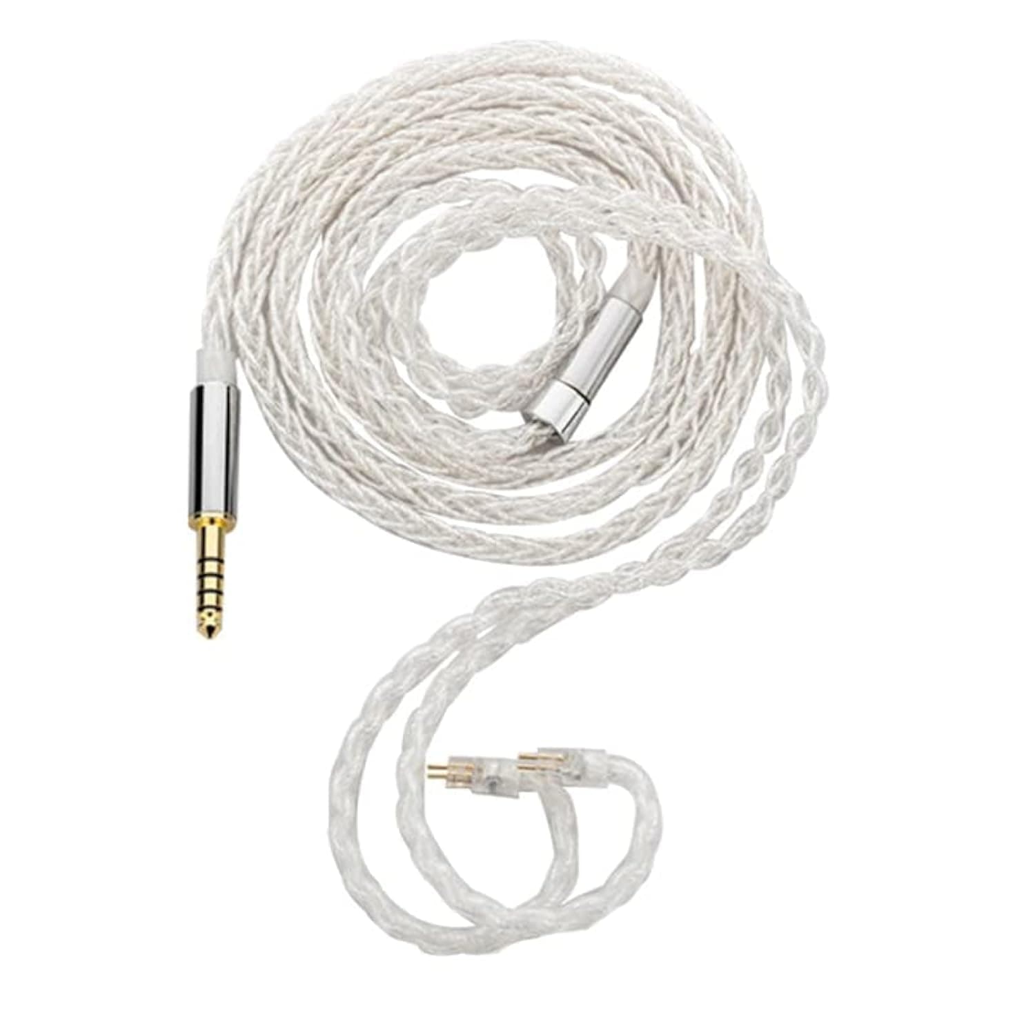 Moondrop Line K Upgrade Cable High Purity Copper Silver Plated KATO Cable IEMs (4.4mm)