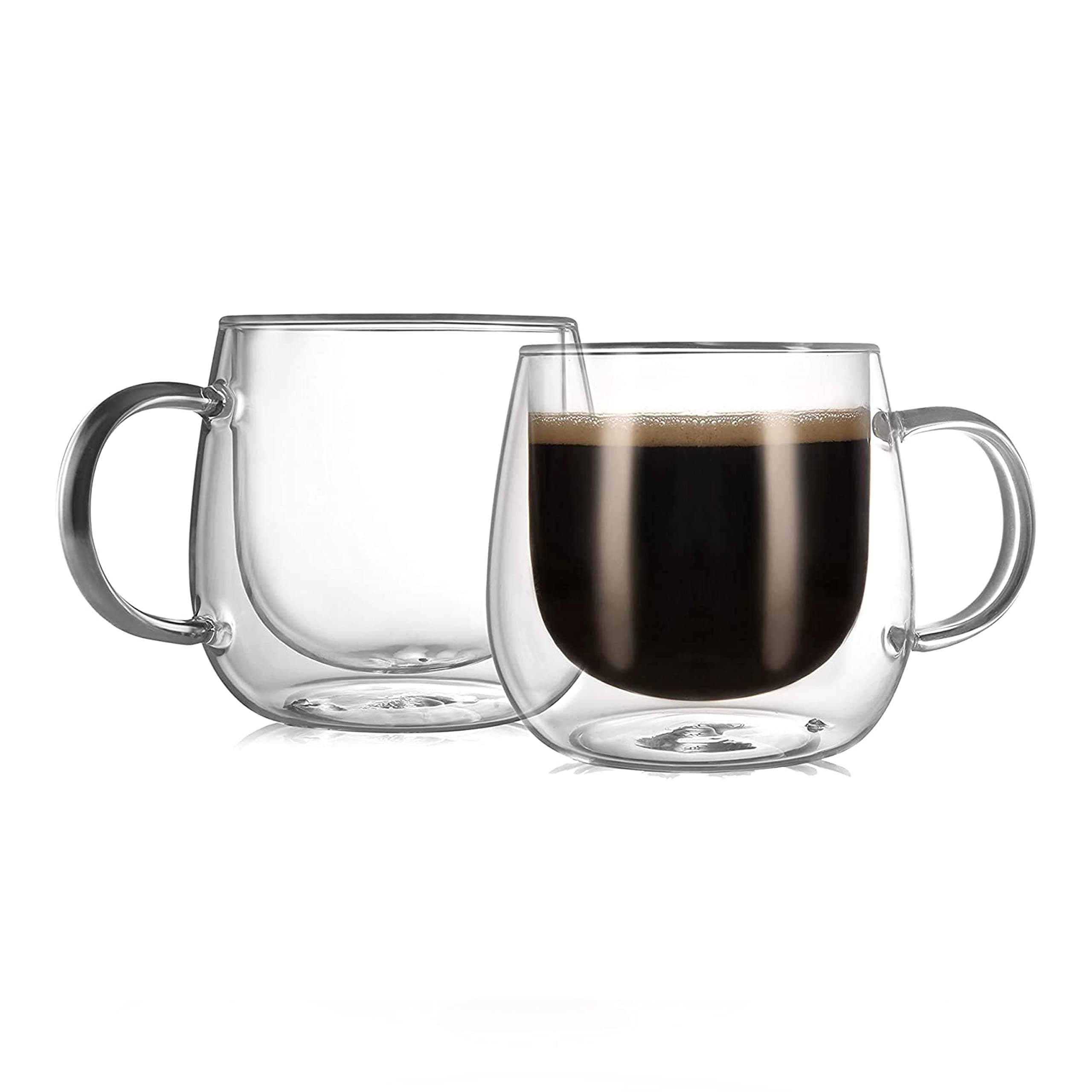 CnGlass Glass Coffee Mugs