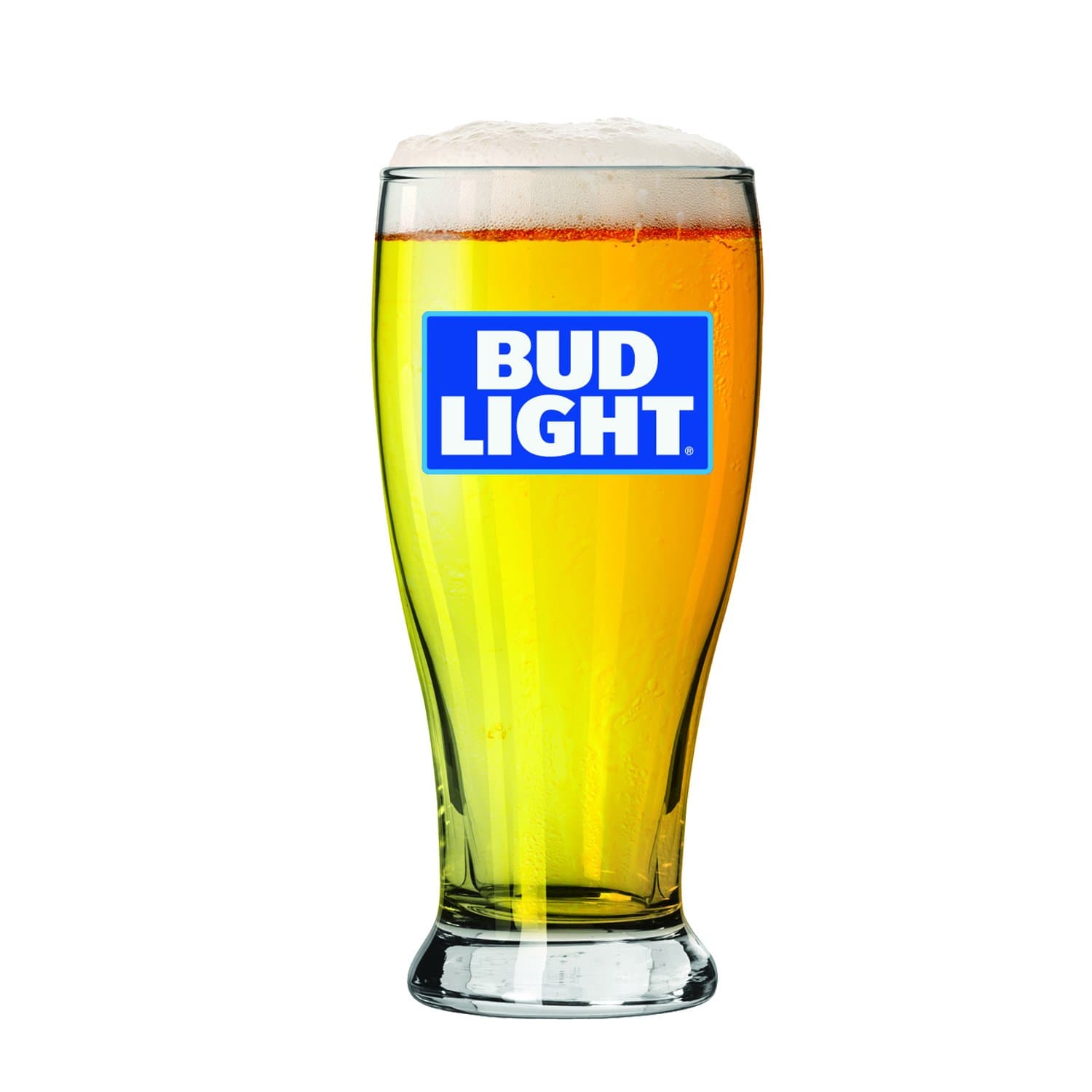 Bud Light 2-Pack Pub Glass, 19oz