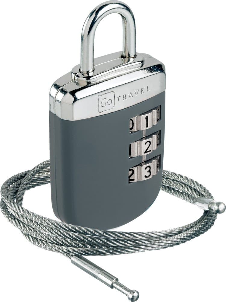 GO TRAVEL - Combination Link-Lock -supplied in assorted colours- Go 891