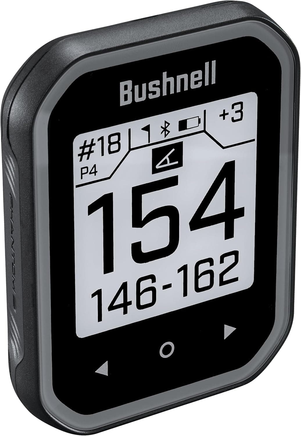 bushnellgolf Golf Phantom 3 Handheld Slope GPS, Touchscreen Display, Belt Clip & Carabiner, (Black)