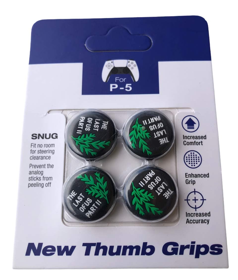 Premify Silicone Analog Wireless Controller Thumb Grips Set for Playstation 5 (4 Pieces)