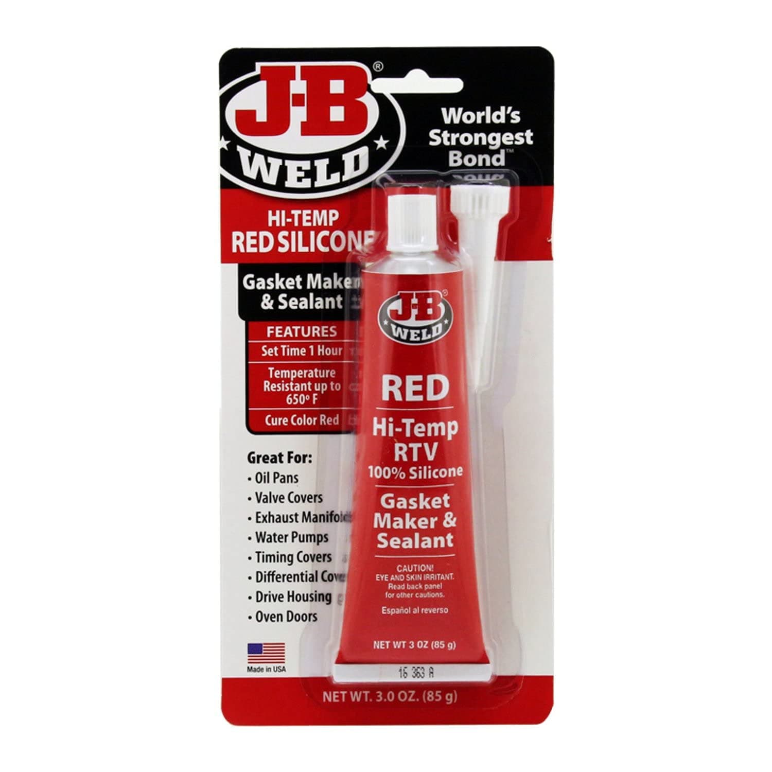 JB Weld High Temperature Red Silicone