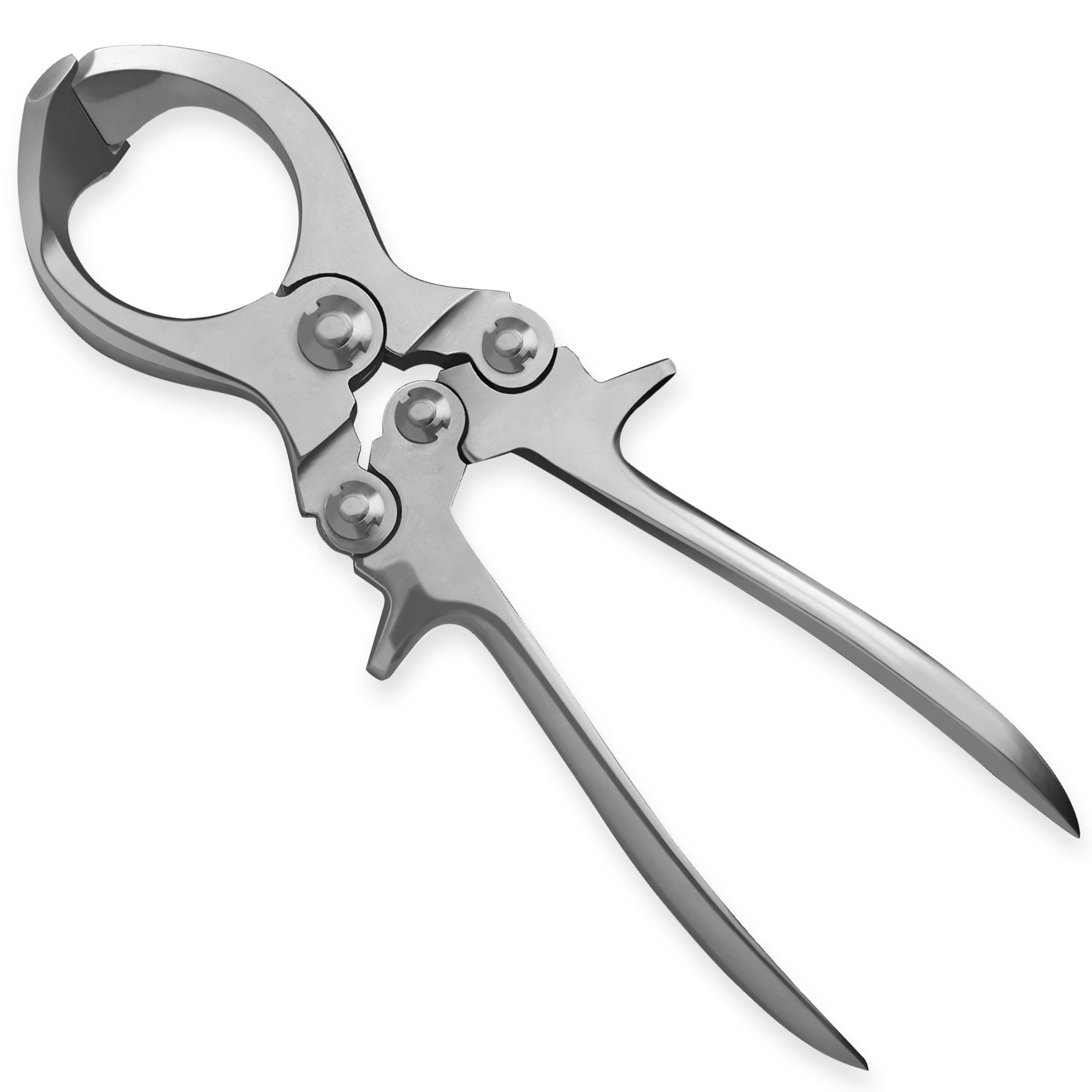 Plier Burdizzo Style 9” Stainless Steel Veterinary Tool - Durable & Versatile Used by Livestock Farmers, Veterinary Surgeons, and Animal Breeders