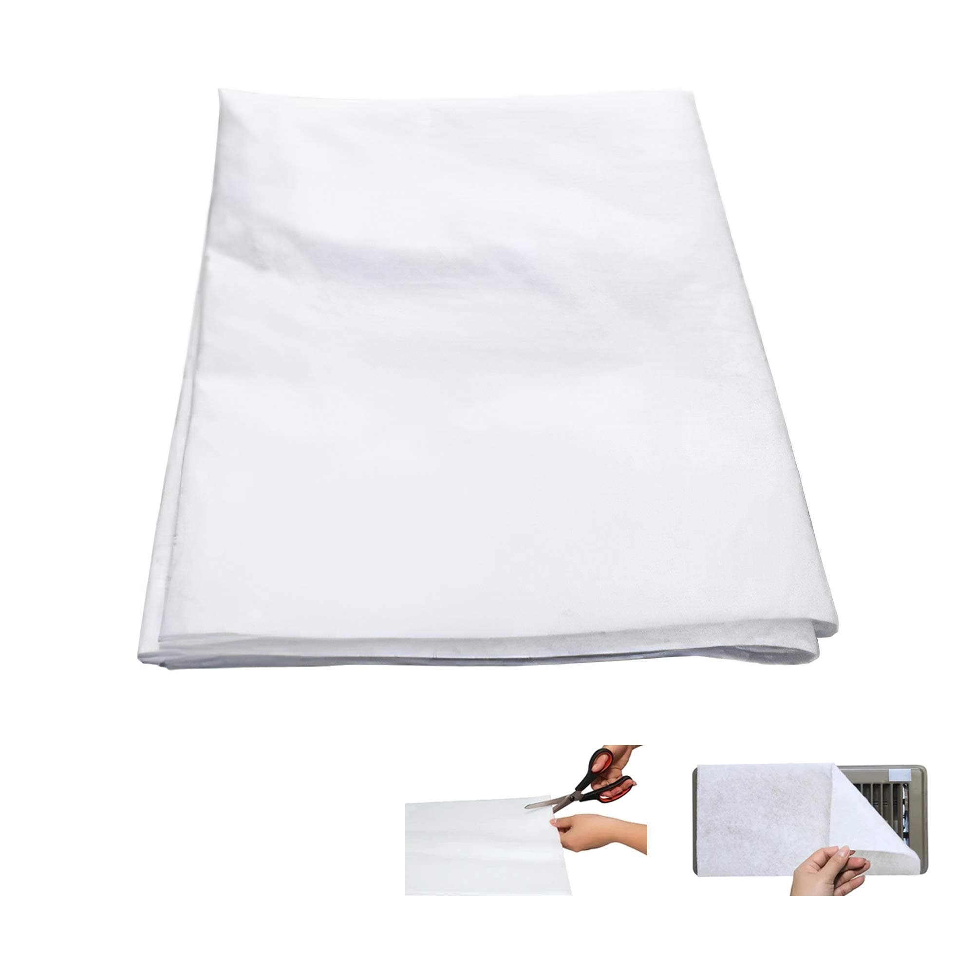 Merv 13 Filter Material for Air Filters (32 Ft²) , Stops Air Particles, Allergens, Dust, Mold and Pet Dander as Small as 0.3 Microns, Efficiency Breathable DIY Design (16 Square Feet)