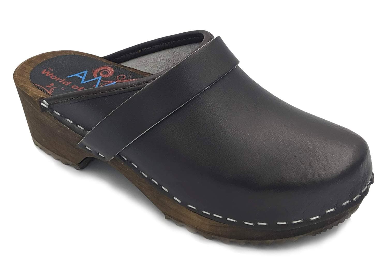 AM-Toffeln 100 Clogs in Dark Brown - 40
