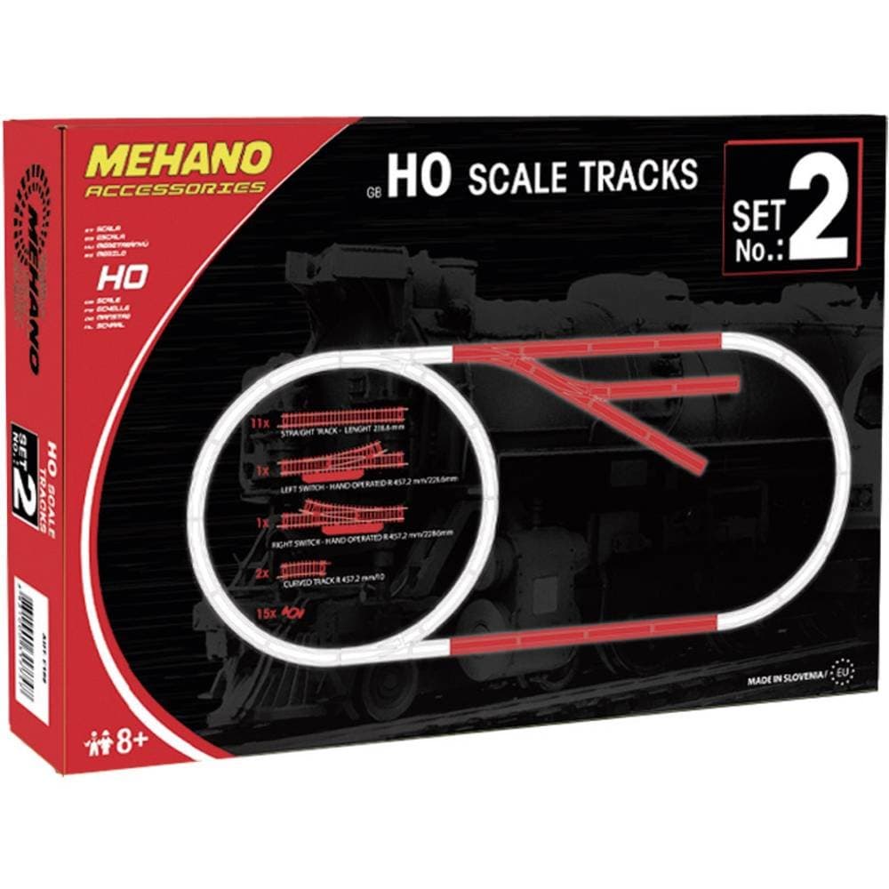 "Additional Track Set 2 (30 Pcs) Ho Scale Tracks Set 2 - Made In Slovenia
