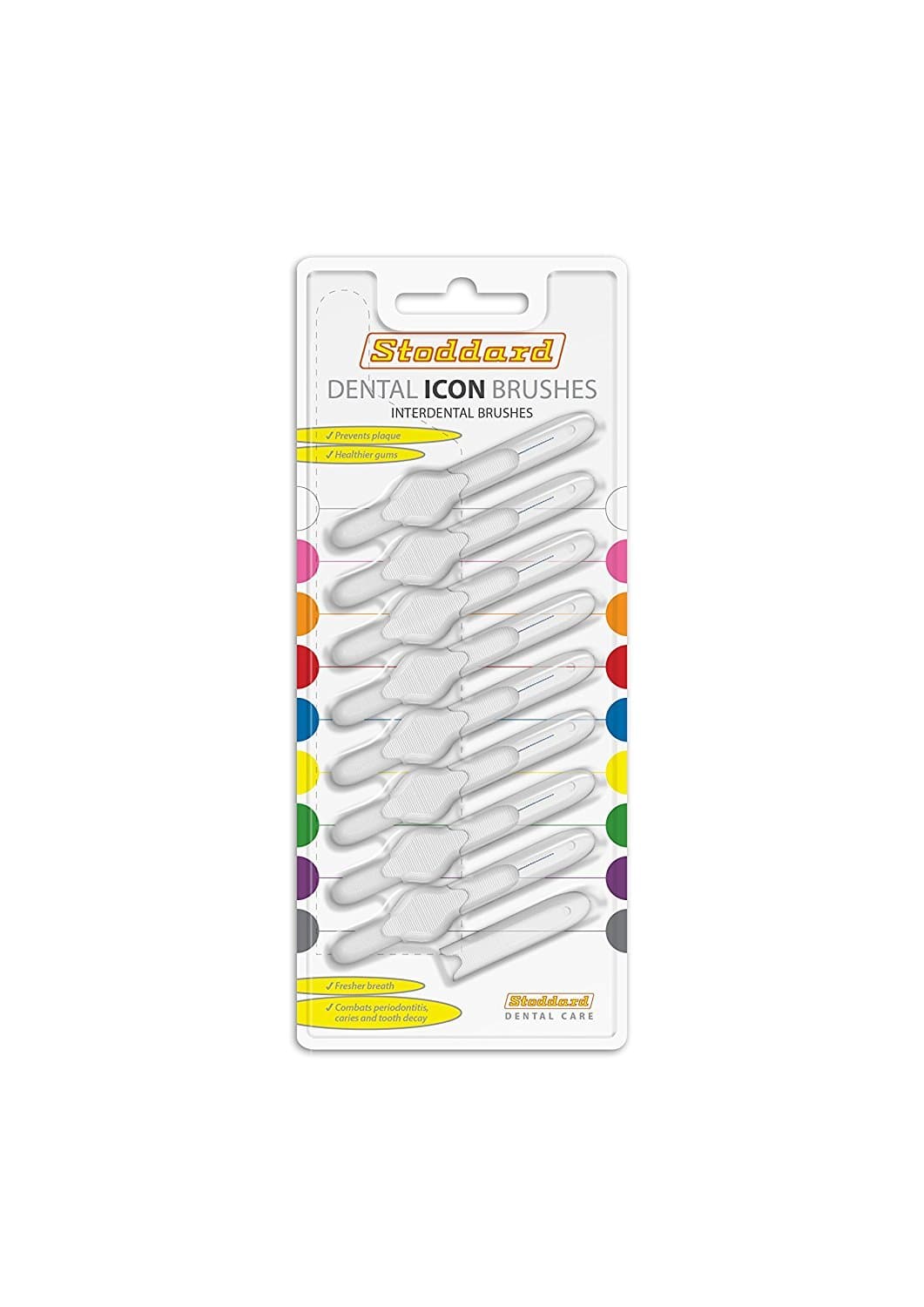 Stoddard Icon Interdental Brush - 0.35 White - 8 per Pack