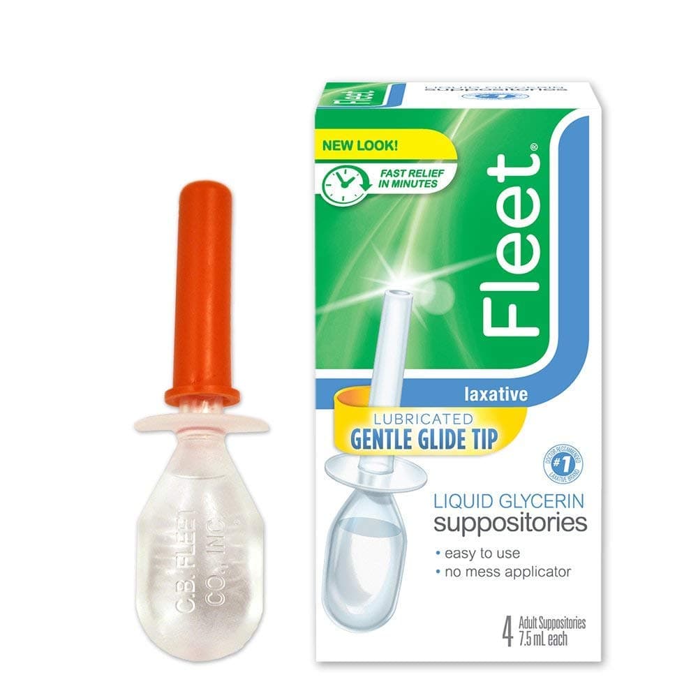 Fleet Liquid Glycerin Suppositories - 4 ea by Fleet