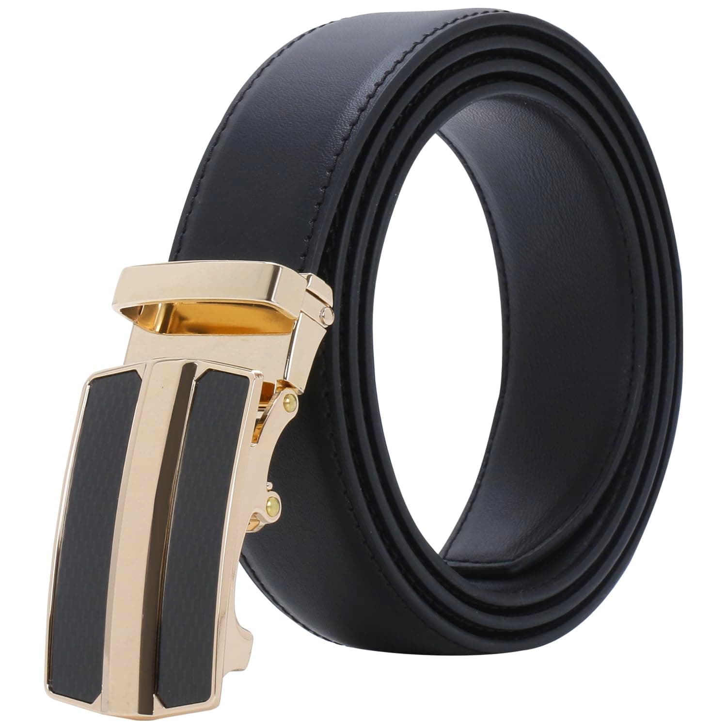 Labnoft Men's Auto Lock PU Leather Belt