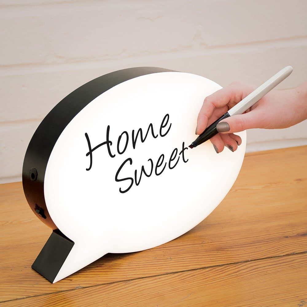 The Source Speech Bubble Light Box