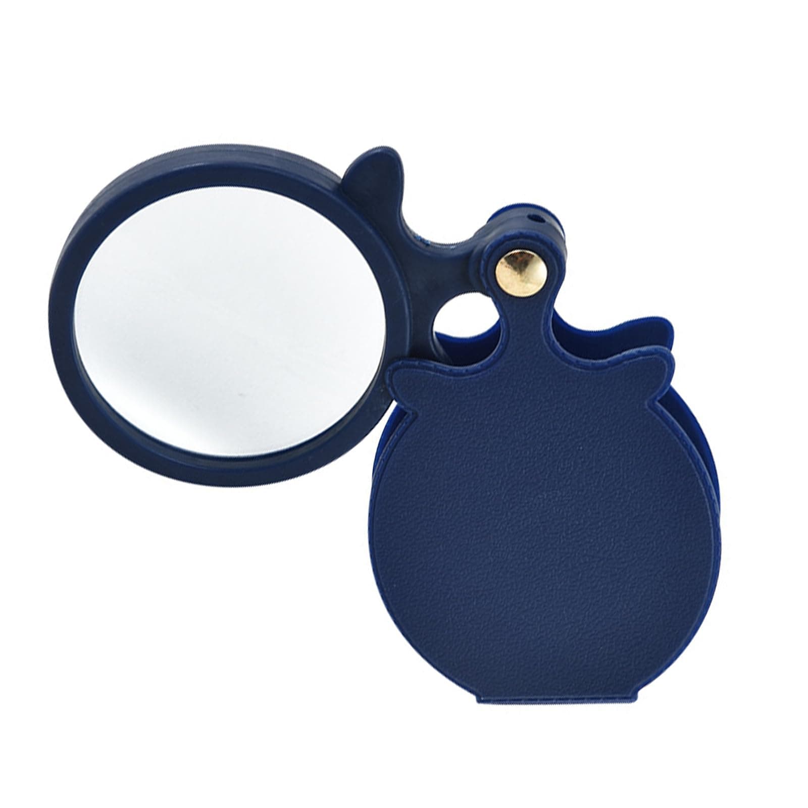 10x Magnification Pocket Magnifier With Rubber And ABS Frame Suitable For Precise Optical Tasks And Detailed Inspections Loupe Magnifier