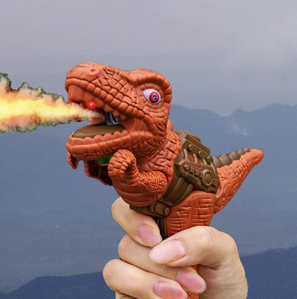BITONA® Interactive Smart Dinasour Making Sound Light Smoke Looks Real Roaring (1 pc Any Random Color)