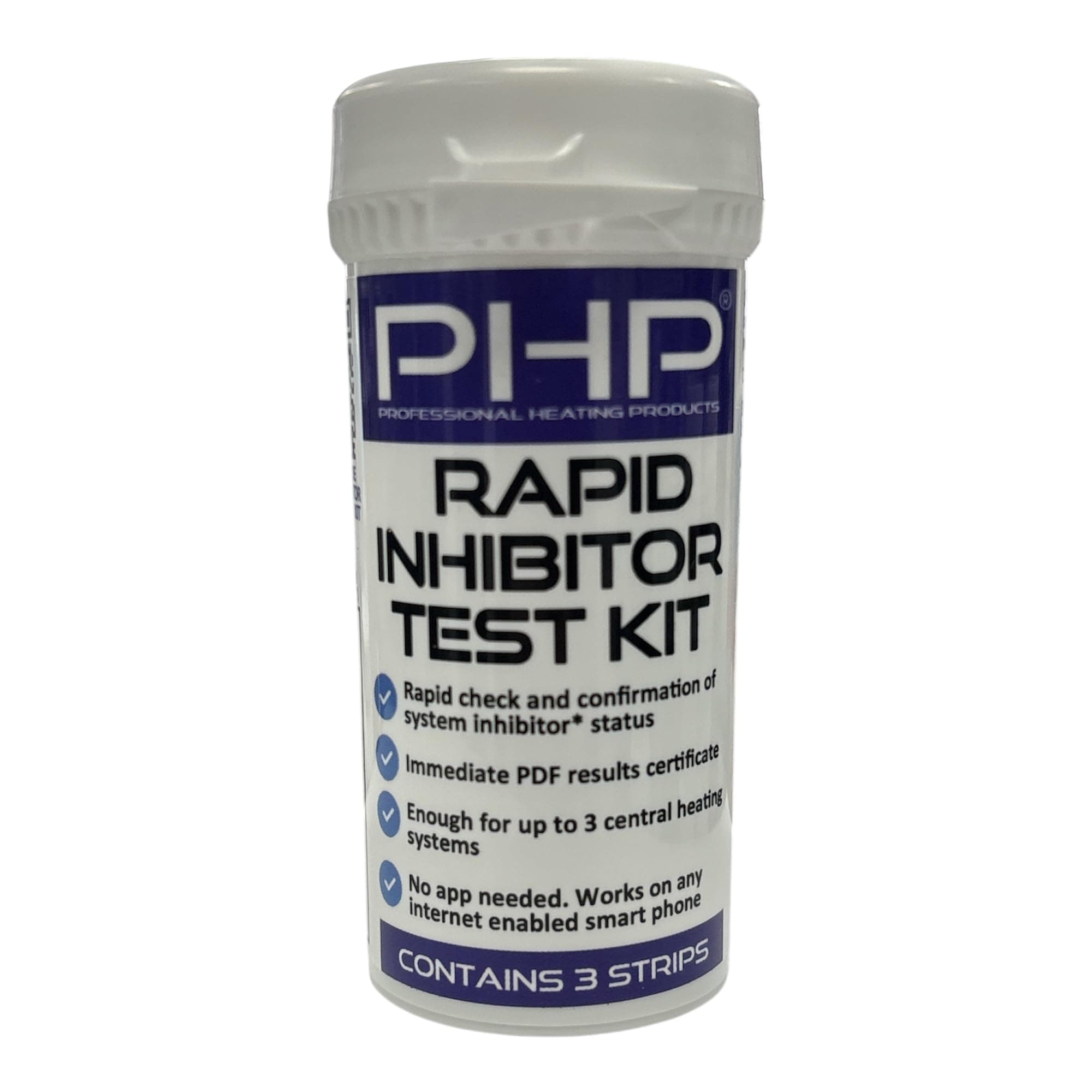 Rapid Inhibitor Test Kit Strips for Central Heating & Underfloor + PDF Certificate (3)