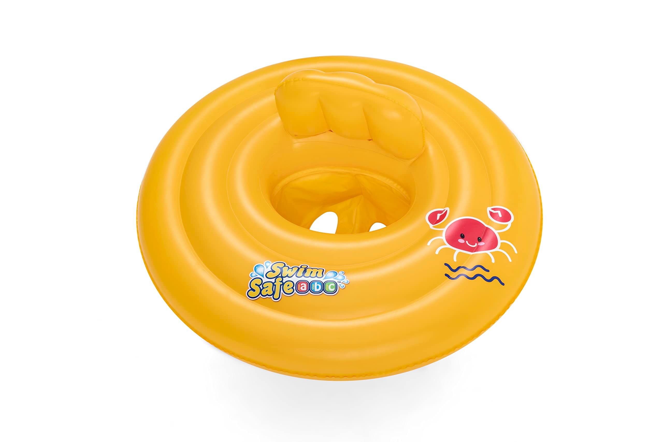 Bestway Swimming Float Inflatable for Infants | Round 3-Ring Inflatable Baby Boat Float for Toddlers Boys and Girls, Ages 0-12 Months
