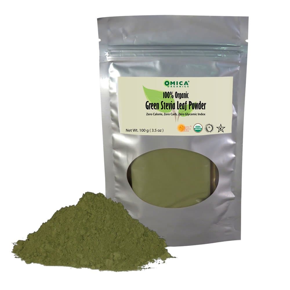 Green Leaf Stevia Powder (100 g / 3.5 oz)