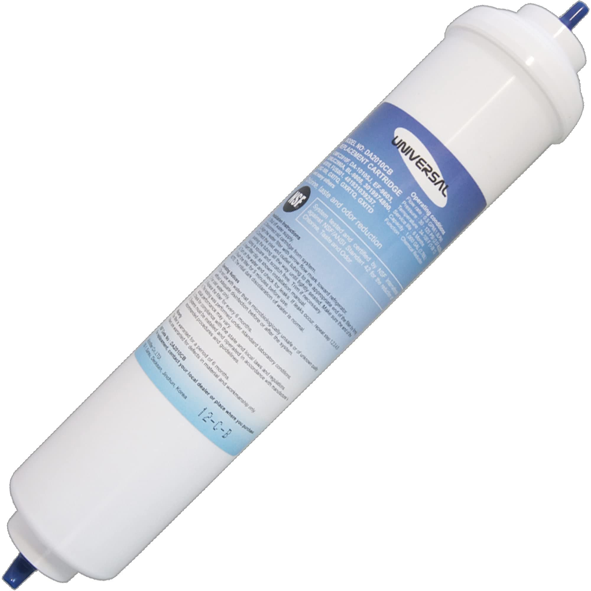 Microfilter DA2010CB - External Fridge Water Filter compatible with Samsung DA29-10105J - HAFEX/EXP / LG 5231JA2010B / Whirlpool Beko Haier Hotpoint Daewoo Rangemaster Refrigerator