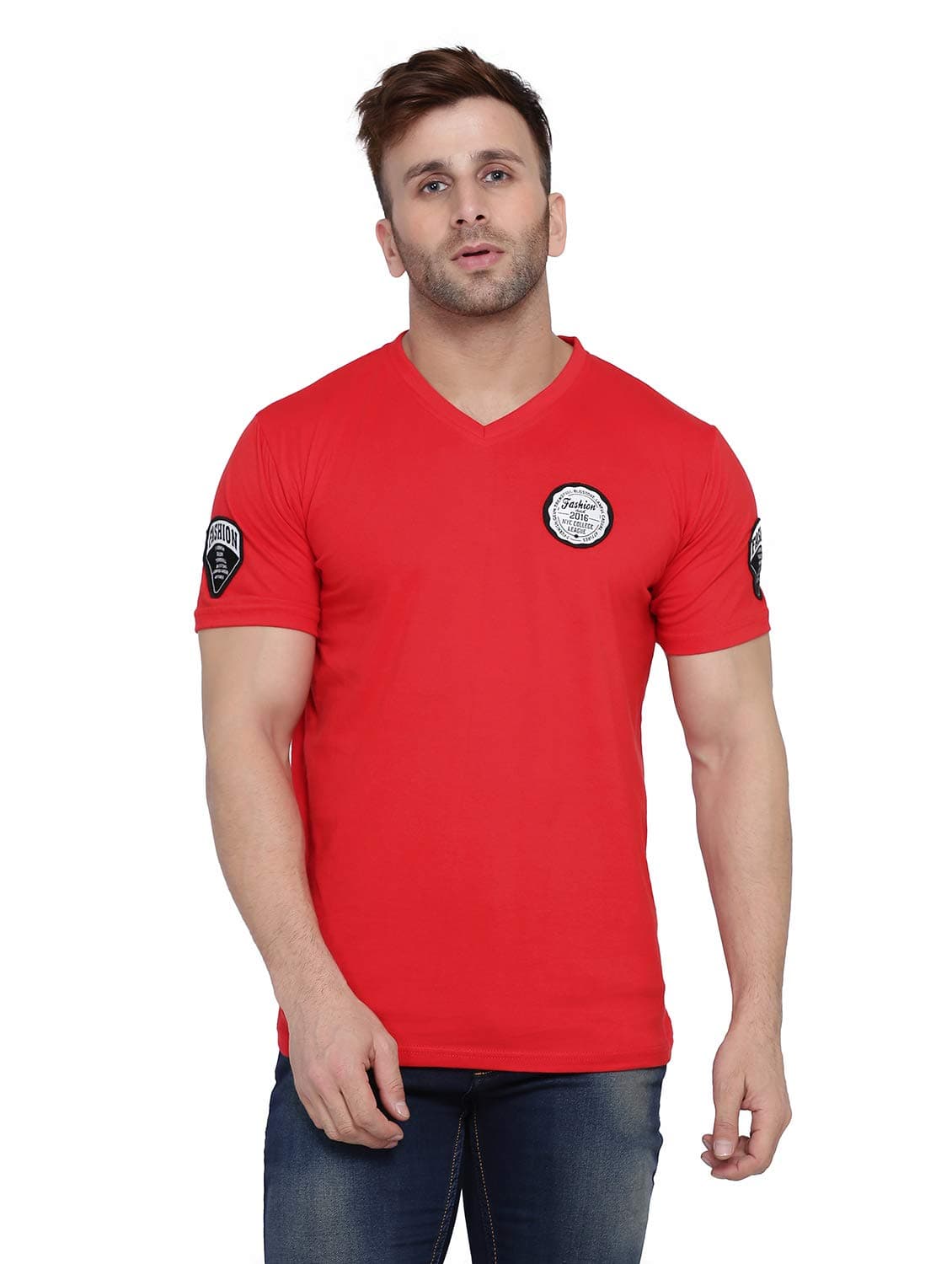 Geum Men's_V Neck_Tshirt