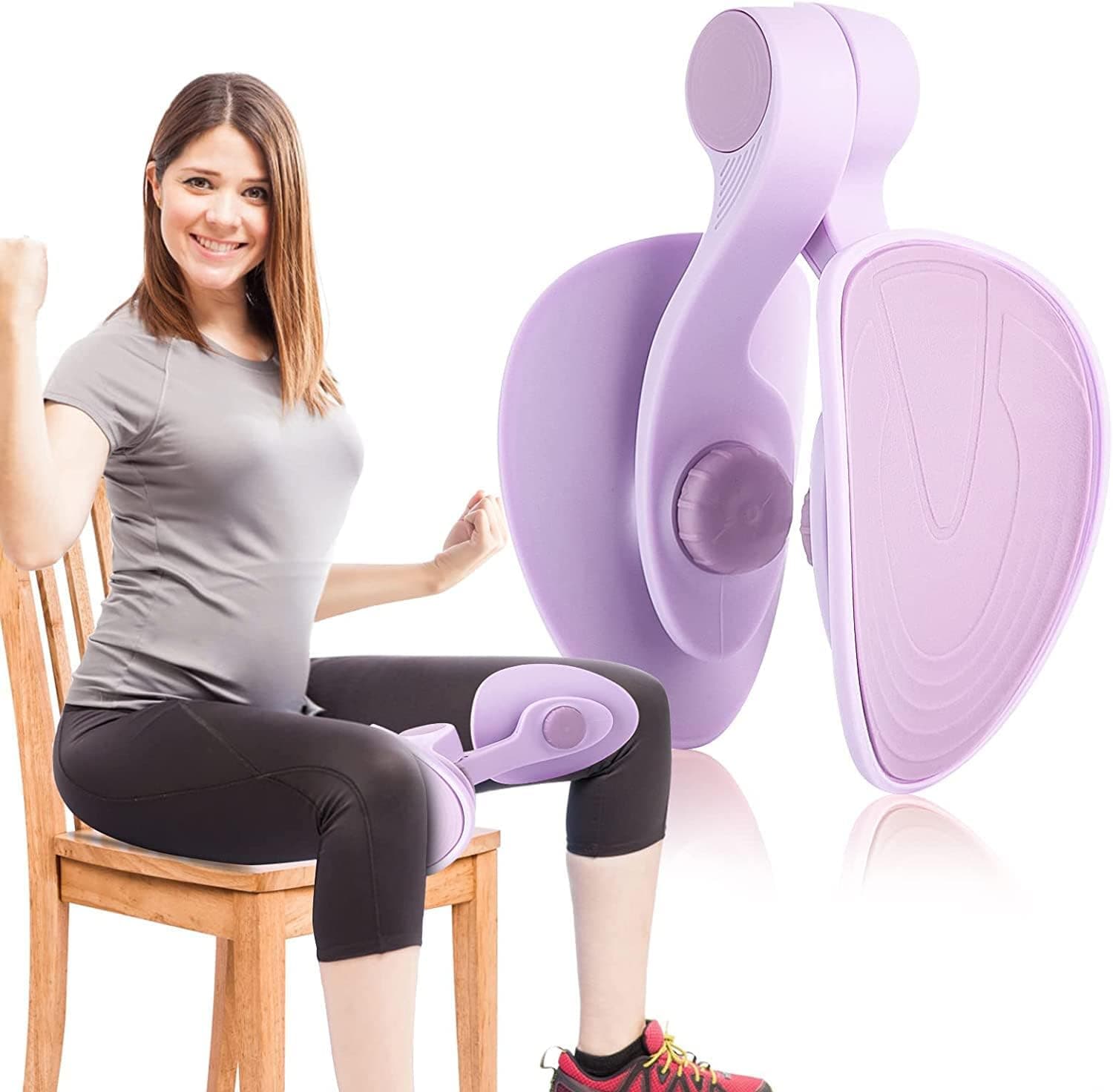 ARJ Hip & Pelvis Trainer | Thigh Master and Inner Thigh Exercise Equipment | Pelvic Floor Exerciser Device | Training Tool | for Home, Gym, Fitness, Workout, Stretcher | for Men & Women