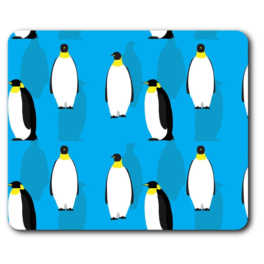 Emperor Penguin Pattern Mouse Mat Pad Computer PC Laptop Gaming Office Home Desk Accessory Gadget 24510