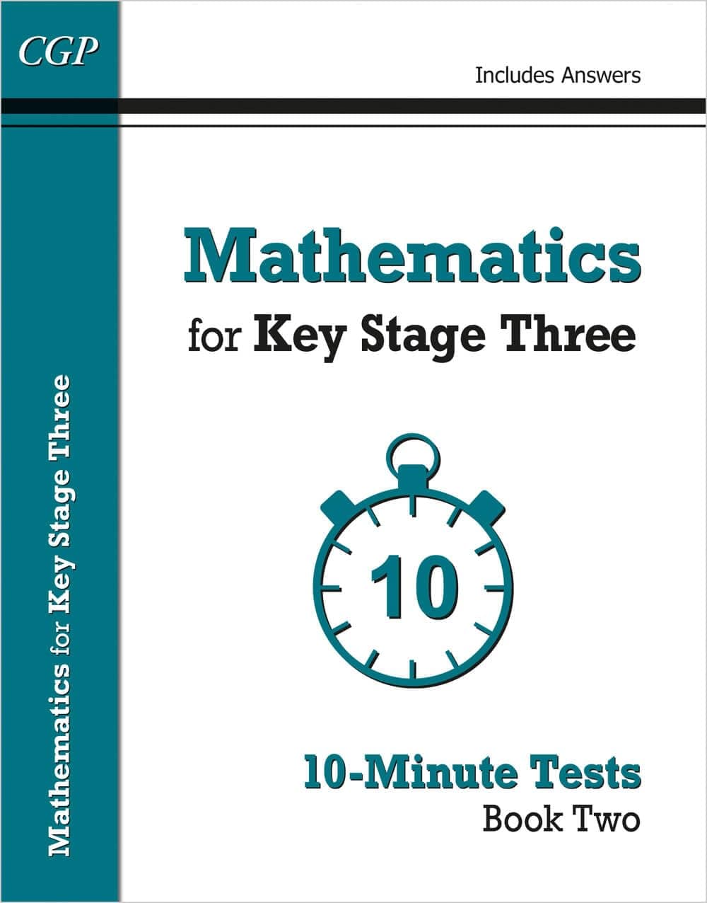 Coordination Group Publications Ltd (CGP) Mathematics for KS3: 10-Minute Tests - Book 2 (including Answers)