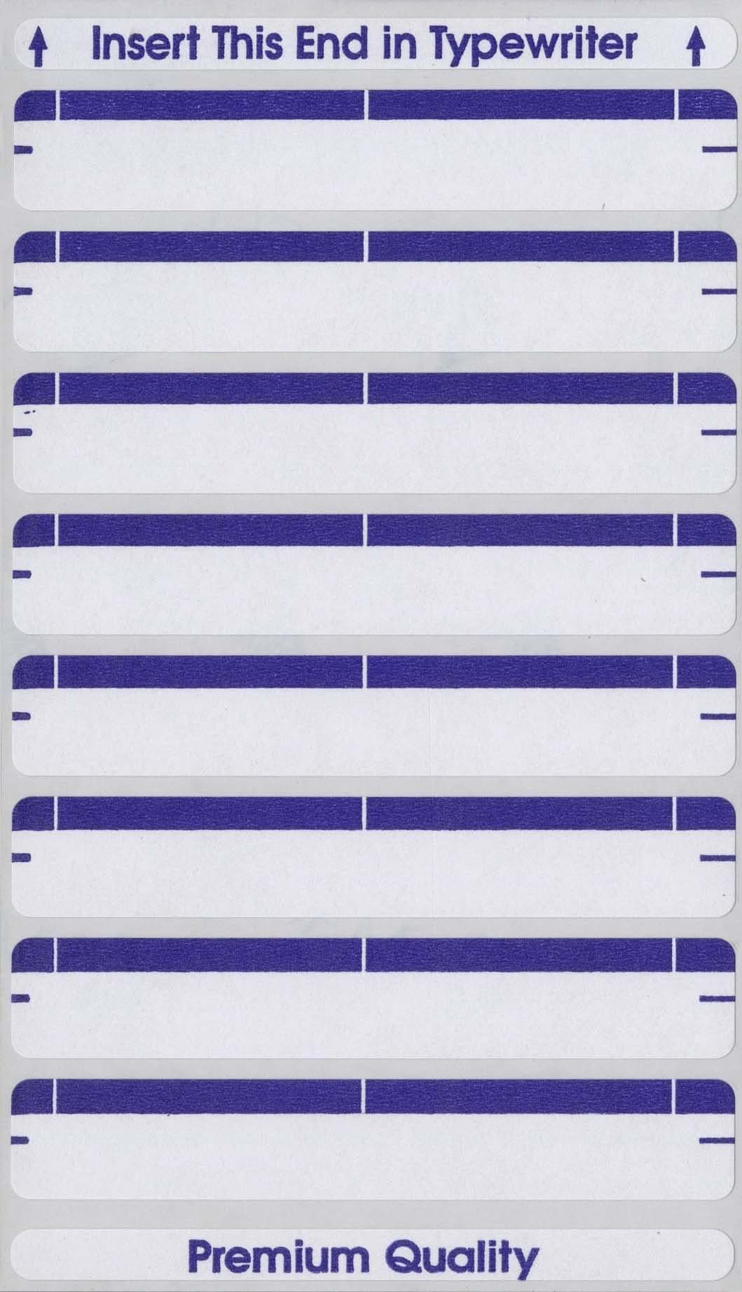 MACO Purple File Folder Labels, 9/16 x 3-7/16 Inches, 248 Per Box (FF-L10)