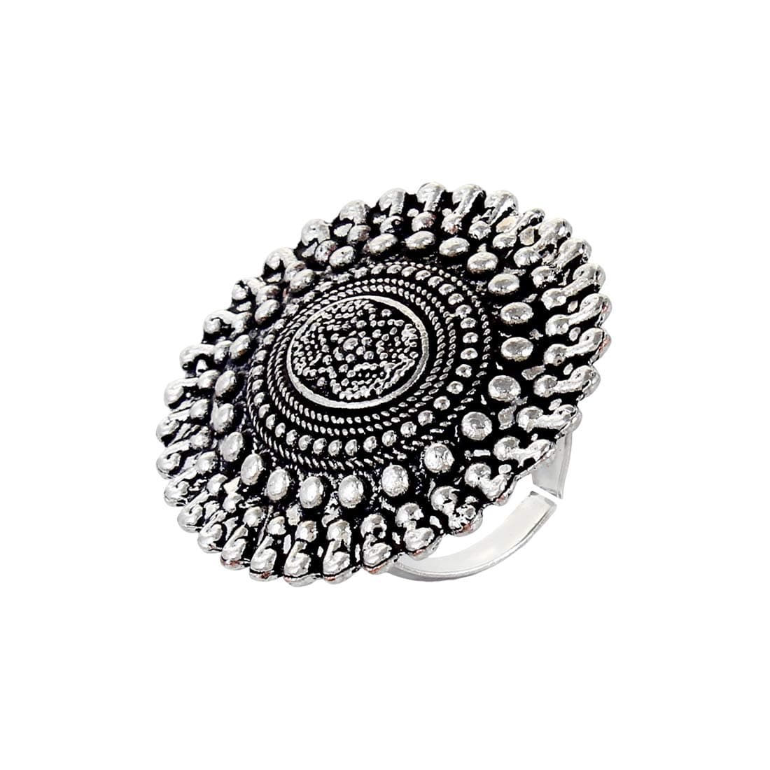 Saissa Ring for Women (Silver) (2075)