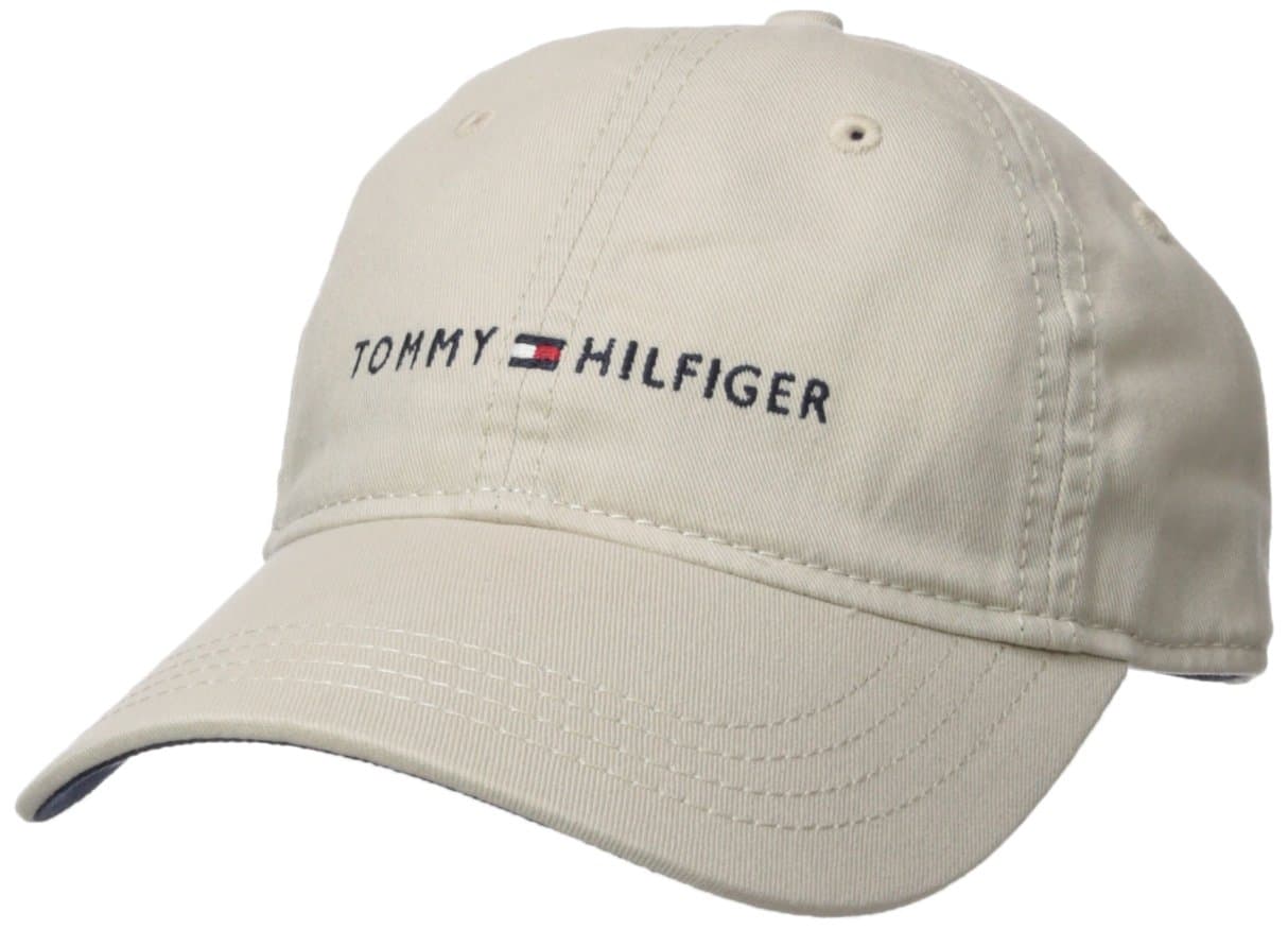 Men's Cotton Logo Adjustable Baseball Cap