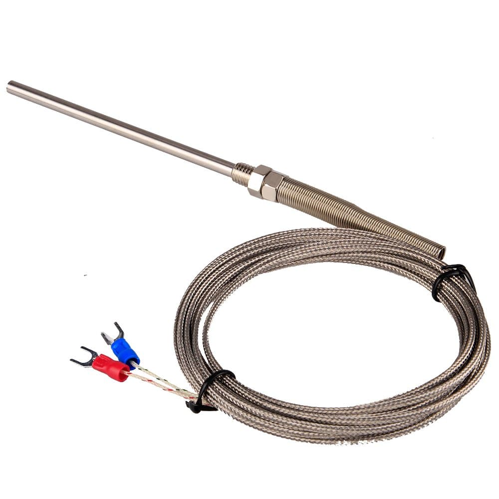 3M k-type thermocouple sensor from 100 mm - 100 °C to 1250 °C probe temperature