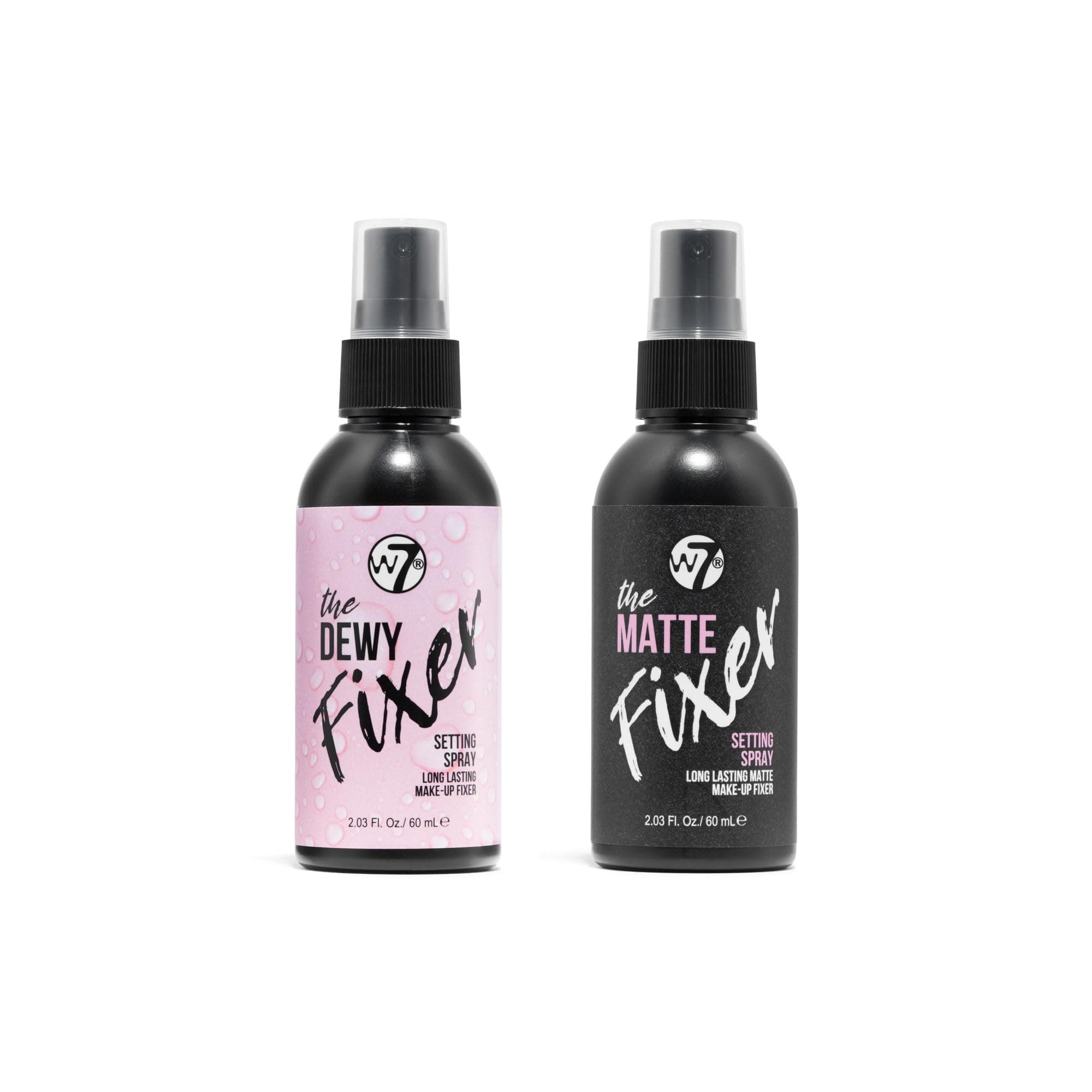 – The Fixer Duo - Makeup Setting Spray 2Pcs Set - Dewy & Matte Finishes For Fixing Professional Makeup