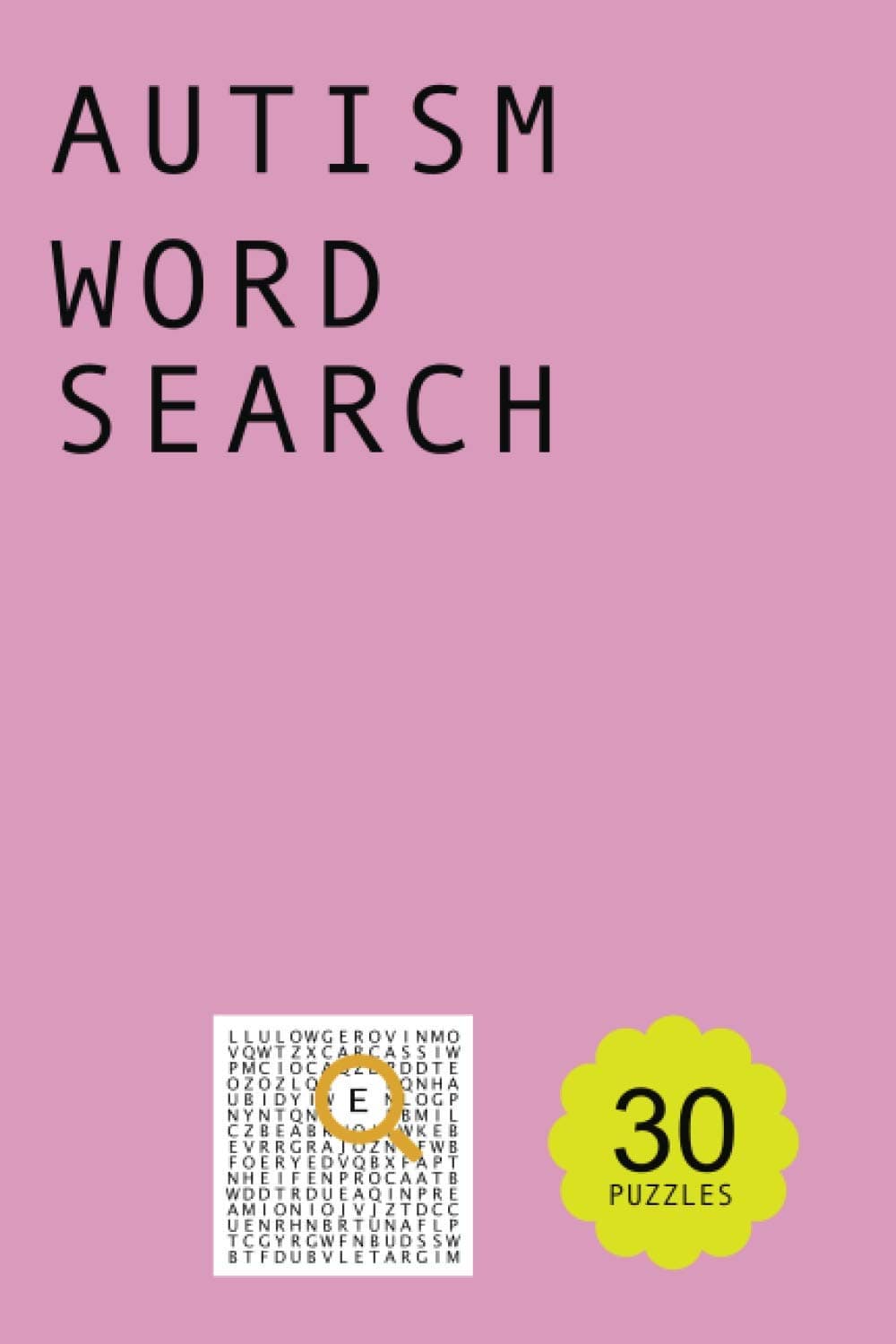 Autism word search puzzle book: undefined