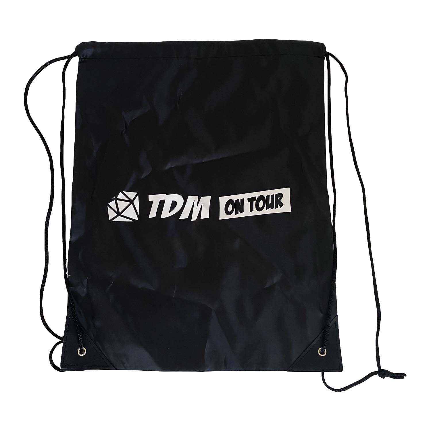 Embark on Gaming Adventures with the DAN TDM Draw String Black Bag -