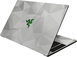 Razer Skin Vinyl Laptop Wrap: Blade 15 - Full Wrap - Premium 3M Cast Vinyl - Scratch Resistant - Unique Designs & Finishes - Easy Application - Geometric - Mercury